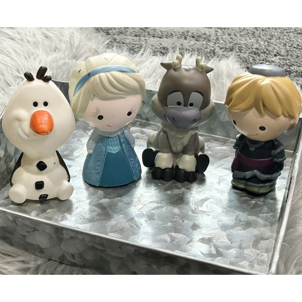 Disney Frozen Figures From Disney Store‎ Plastic 5" Set Of 4